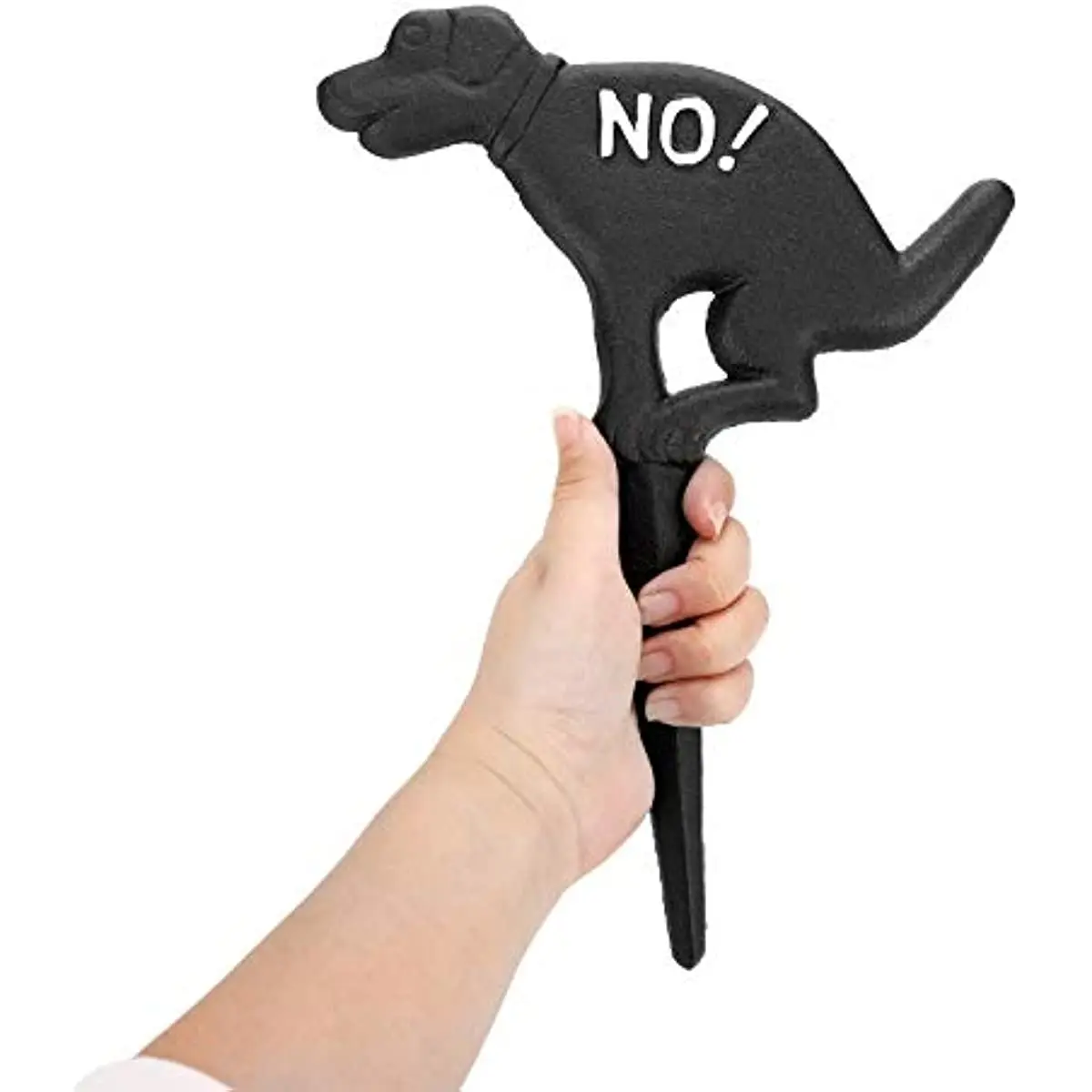 Iron No Pooping Yard Sign Stake, No Dog Allowed Poop Spike Garden Hose  Guides Decorative Stake for Garden Lawn Yard - AliExpress
