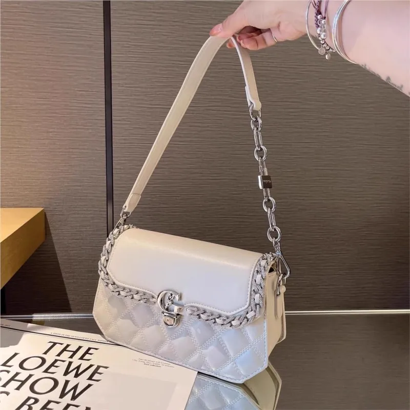 Golden Chain Quilted Bag 1 Golden Chain Quilted Bag 1