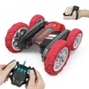 Remote Control Stunt Car RC Tank Off-road Vehicle Amphibious Double Side Waterproof 360 Rotate Driving AdultsToy For Boys Gifts 1