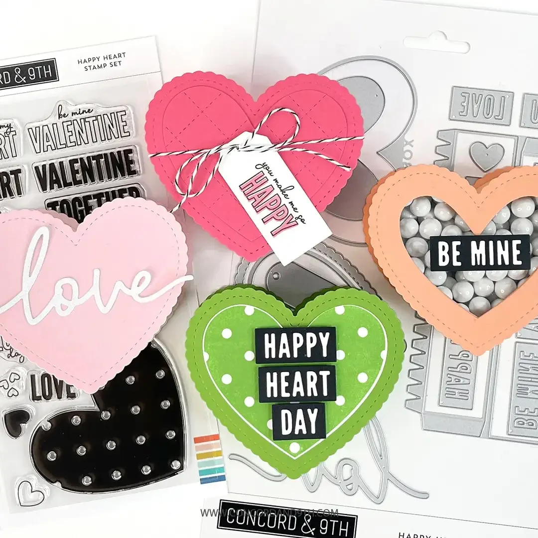 Valentine's Day Unicorn Metal Cutting Dies and Clear Stamps cut die mold blade knife punch Scrapbook Paper craft stencils
