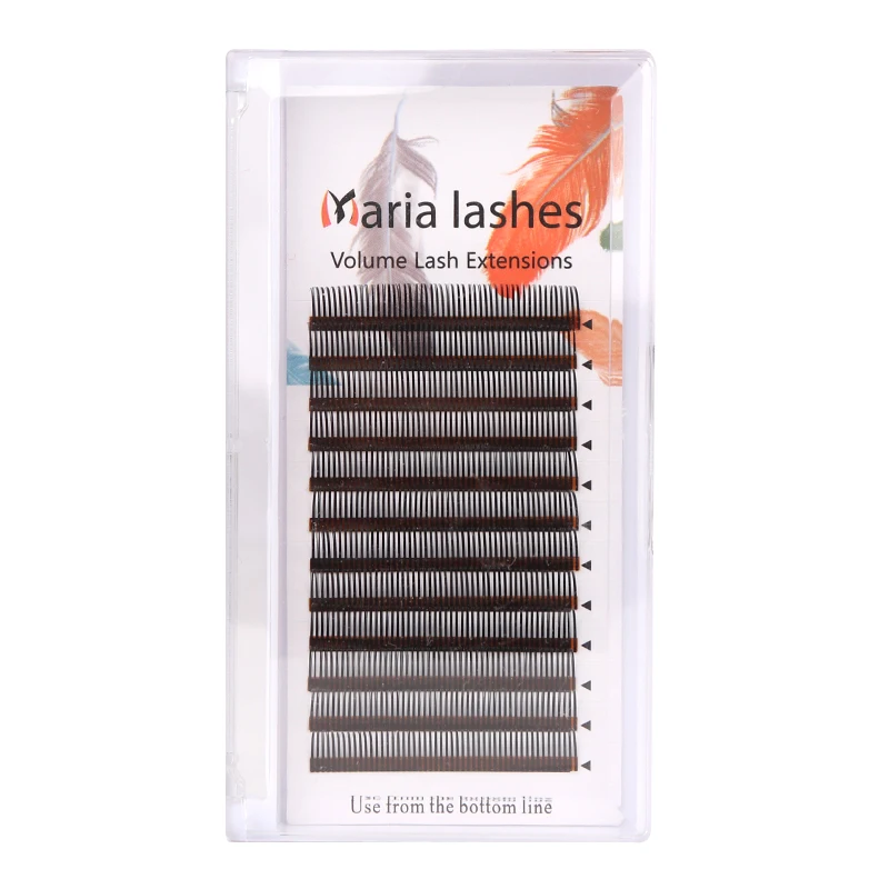 Flora Lashes Easy Fan Eyelash Extensions - Premium Volume Collection with Natural Soft Finish