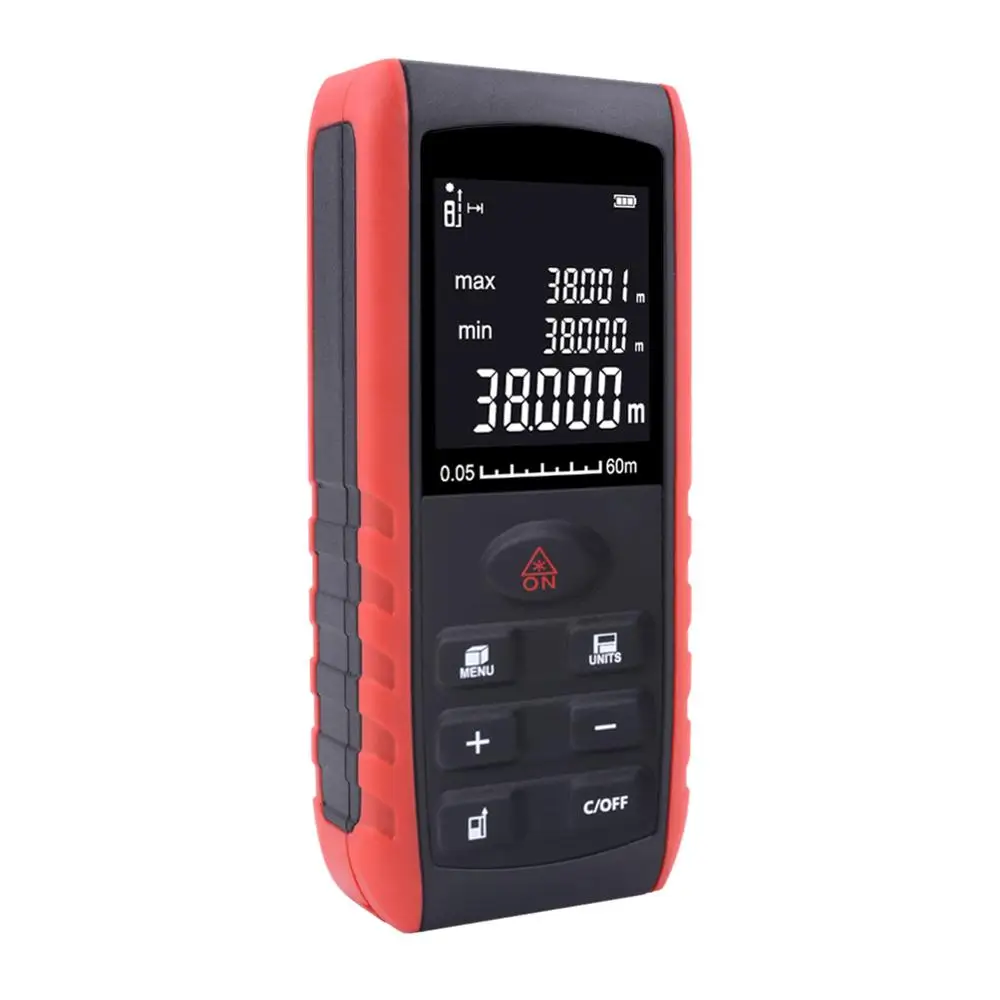 

Handheld Digital Laser Rangefinder ruler Distance Measuring Device 60m