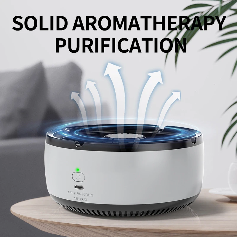 Xiaomi Rechargeable Ashtray Air Purifier Home Living Room Office Car Smoking Tank Removes Secondhand Smoke and Removes Smog Odor 4