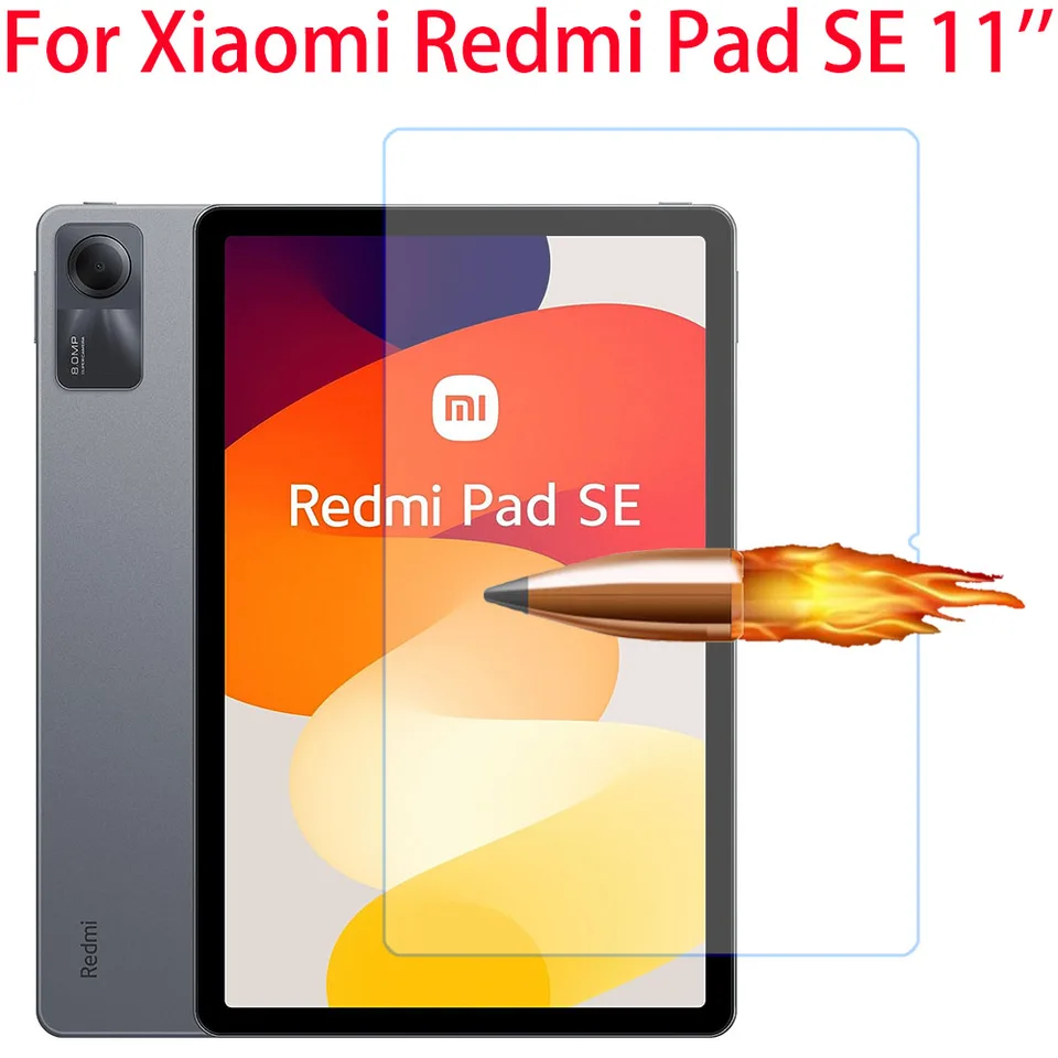 Per Xiaomi Redmi Pad 2 Proteggi schermo in vetro temperato Pellicola protettiva HD antigraffio per tablet da 11 pollici 7 Per Xiaomi Redmi Pad 2 Proteggi schermo in vetro temperato Pellicola protettiva HD antigraffio per tablet da 11 pollici 7