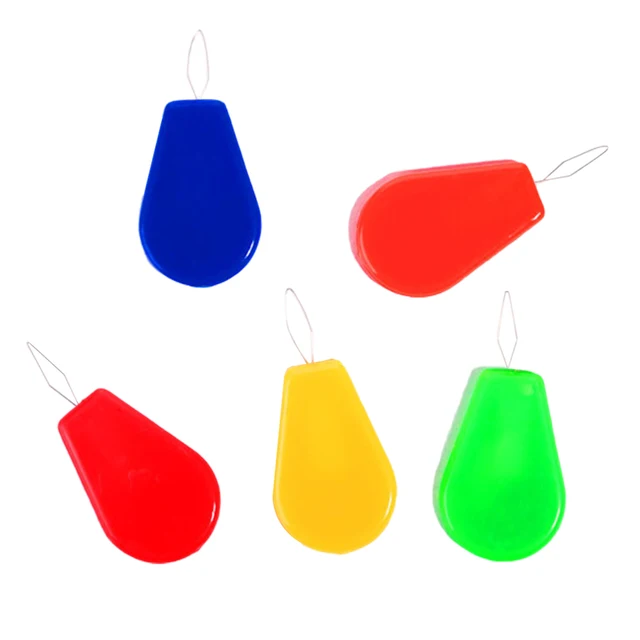 Sewing Machine Needle Threader DIY Threader Stitch Elderly Guide Needle Easy Device Tool Plastic Handle Handmade Accessories 2
