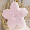 Cherry Blossom Throw Pillow Cute Flower Soft Sofa Cushion Back Support for Couch Office Home Decoration 2