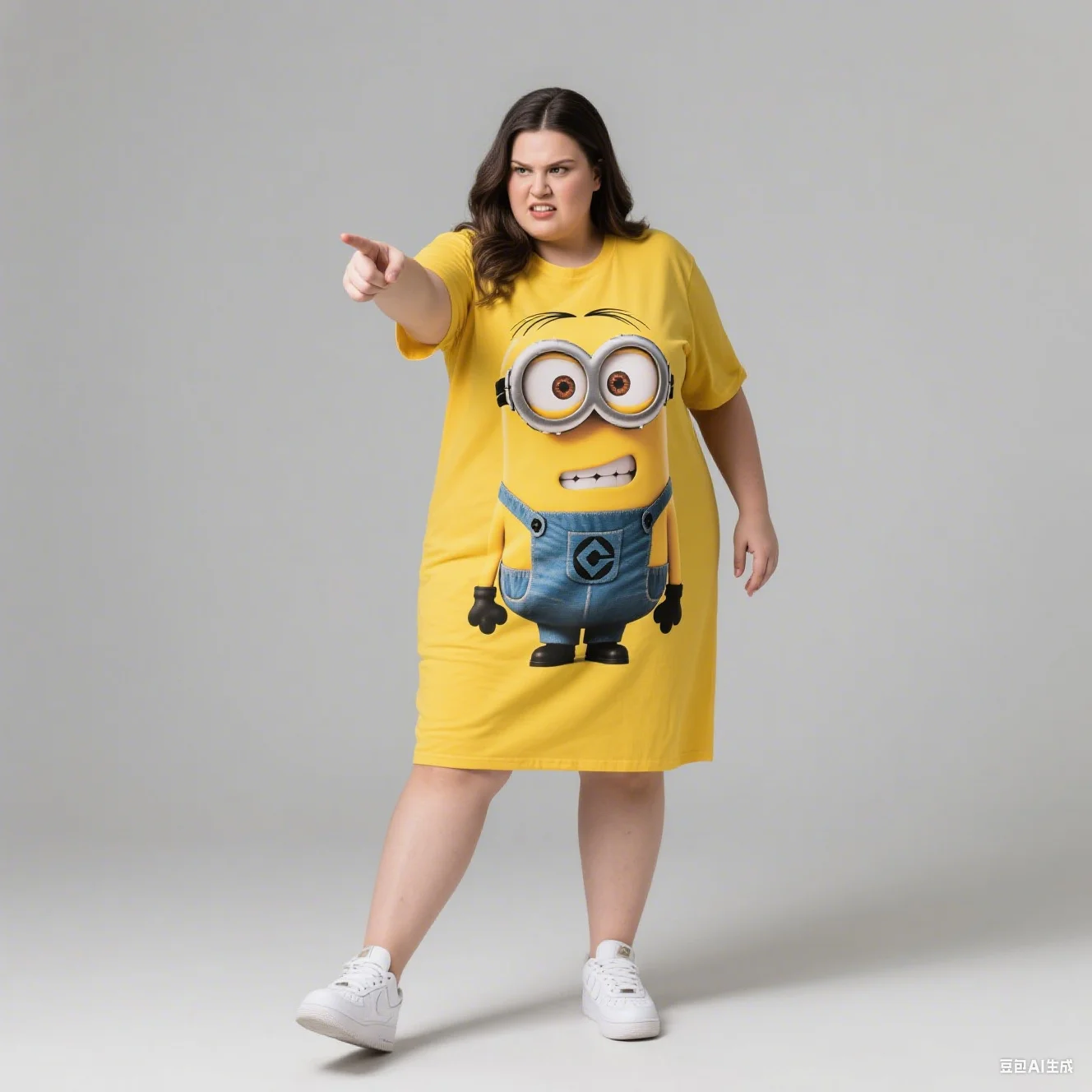 فستان نسائي مقاس كبير 2025 للصيف رائع ومنعش بأكمام...