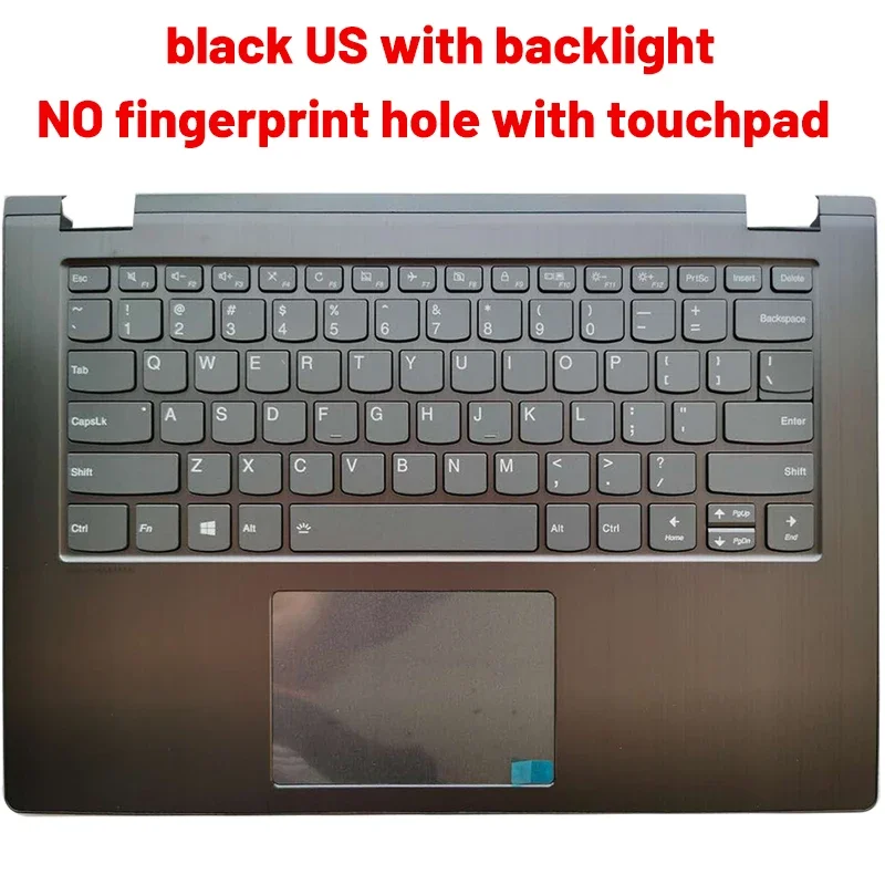 US backlit touchpad
