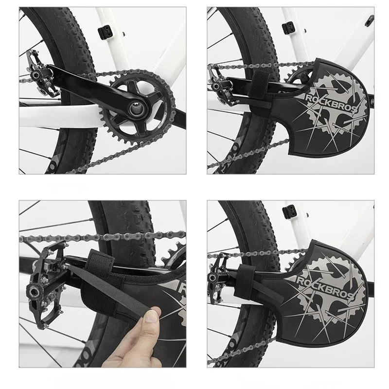 Bicycle Protective Folding Highway Mountain Bike Tooth Disc Anti Scratch Cover Riding Equipment_voghion.com