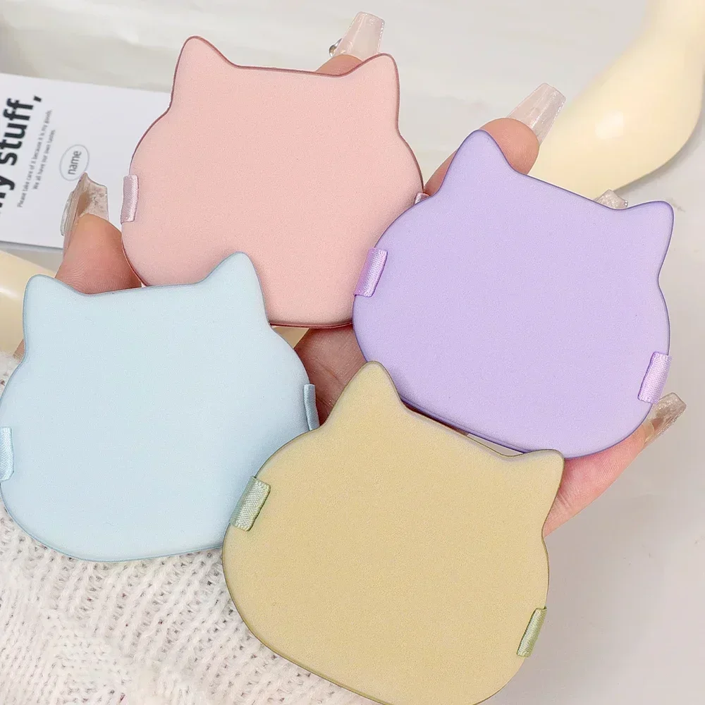 Cute Cartoon Cat Cosmetic Puff Dry Wet Dual-use Double Side Makeup Puffs Air Cushion Foundation Concealer Cream Powder Sponge 6