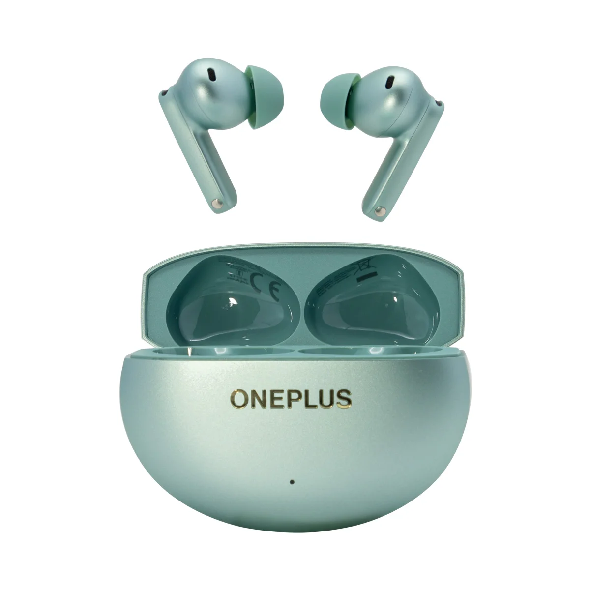 אוזניות OnePlus Buds 4 גרסה גלובלית, אלחוטיות לחלוטין, עם ביטול רעשים בדיבור מבוסס בינה מלאכותית 55dB, טווח ארוך, עמידות למים IP55, ניידות.