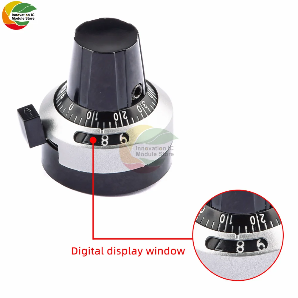 50 Stück Potentiometer Skalen - Digitale Zifferblätter Für 3590S, RV24 Und Mehr