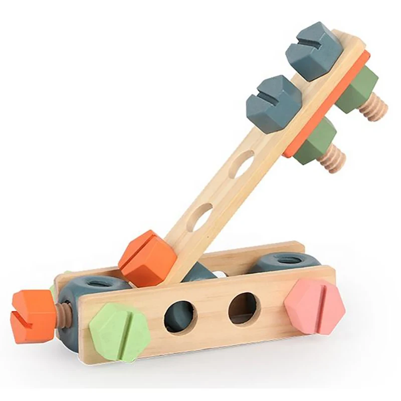 Toy Tool Set Educational Wooden for Kids Style Garden Material Play