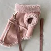 Classic Solid Dog Vests Winter Fleece Warm Pet Dog Clothes For Small Medium Dogs Jackets Cats Fall Clothes Traction Warm Vest 5