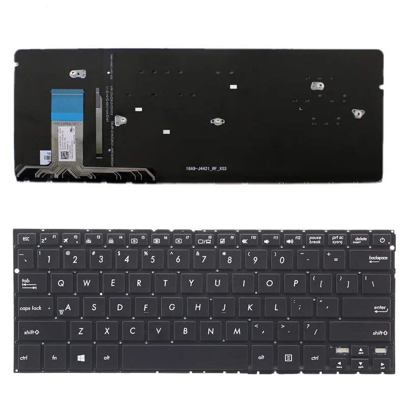 

Новая Оригинальная клавиатура US для Asus ZenBook UX330, UX330CA, UX330U, UX330UA с подсветкой