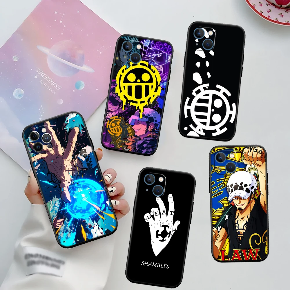 Premium One Piece Law High-End Shell Phone Case