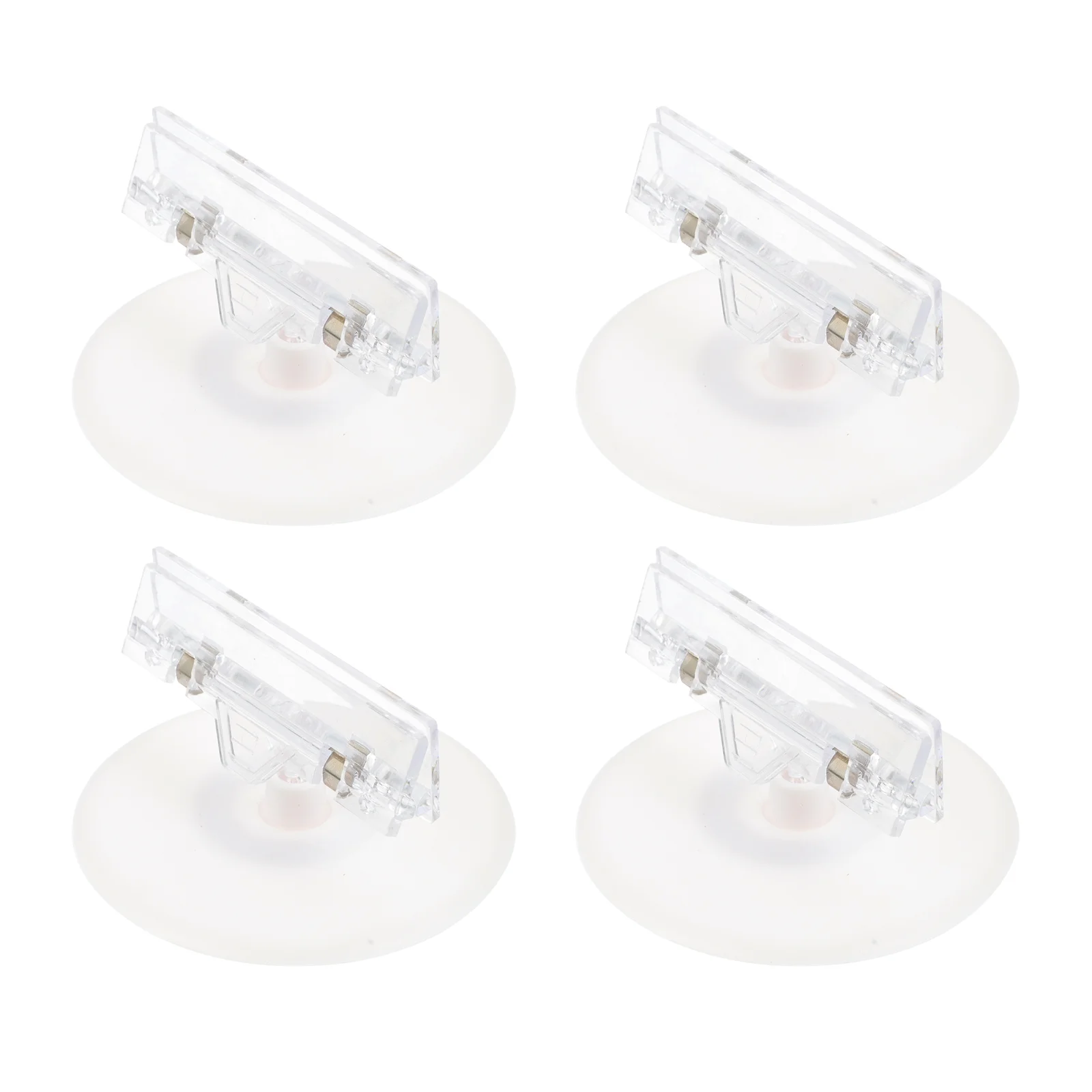 

4 Pcs Price Tag Holder Retails Shelf Clamp Advertising Clip Labels Display for Store Rack Stand Shelves