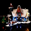 DIY RC LED Light Kit For LEGO 10293 Santa's Visit   (Only LED Light,Without Blocks Model) 4