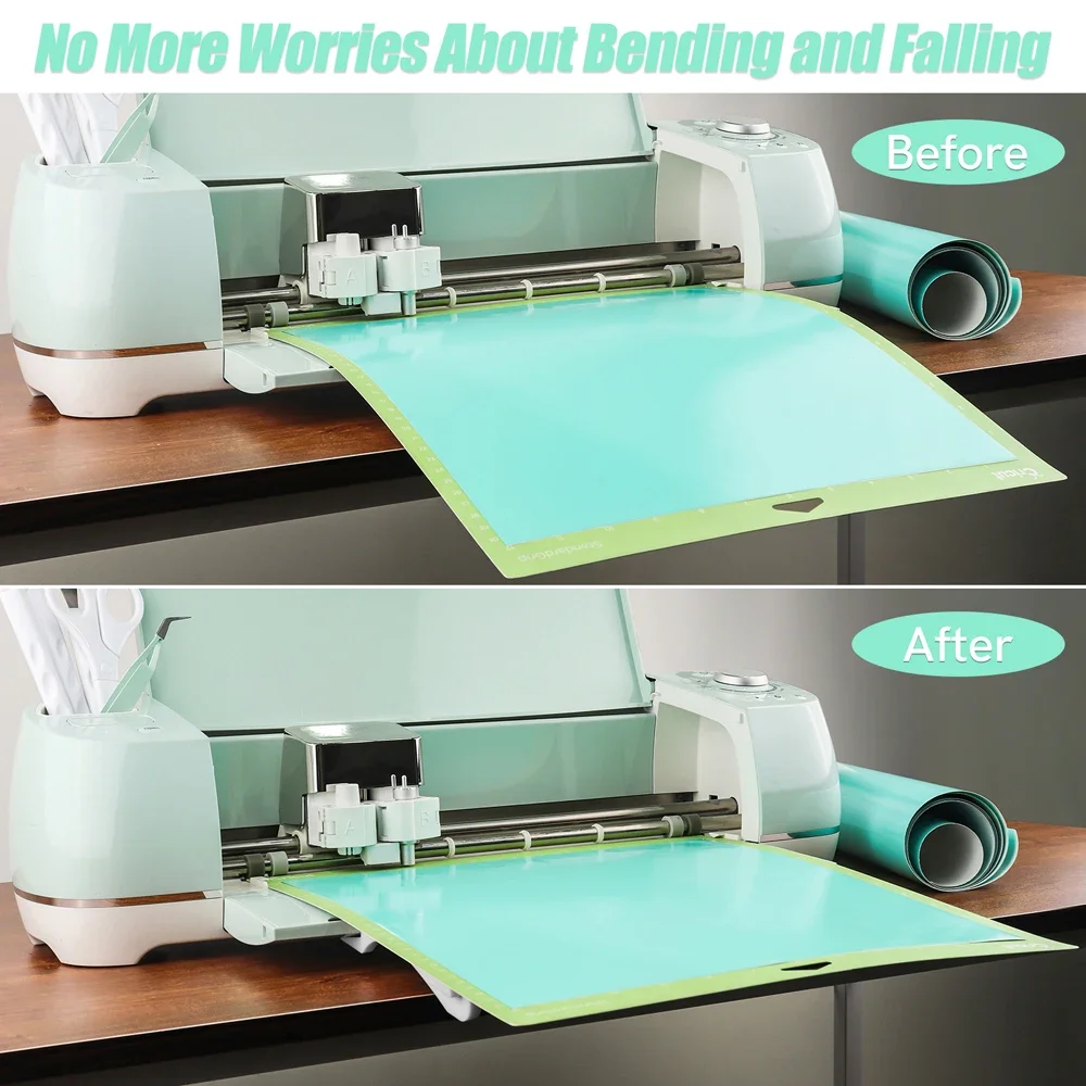 Extension Tray Compatible with Cricut Explore Air 2 Explore 3 Maker 3 and Maker Cutting Mat Support Tool