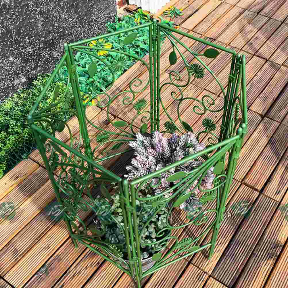 

Pergola Plants Trellis Climbing Holder Vine Potted Green Support Stake Rack Decorative House
