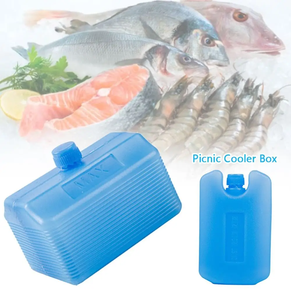 1/2/3PCS New PE Ice Box Refrigeration Keep Fresh Ice Crystal Box Reusable Fresh Board