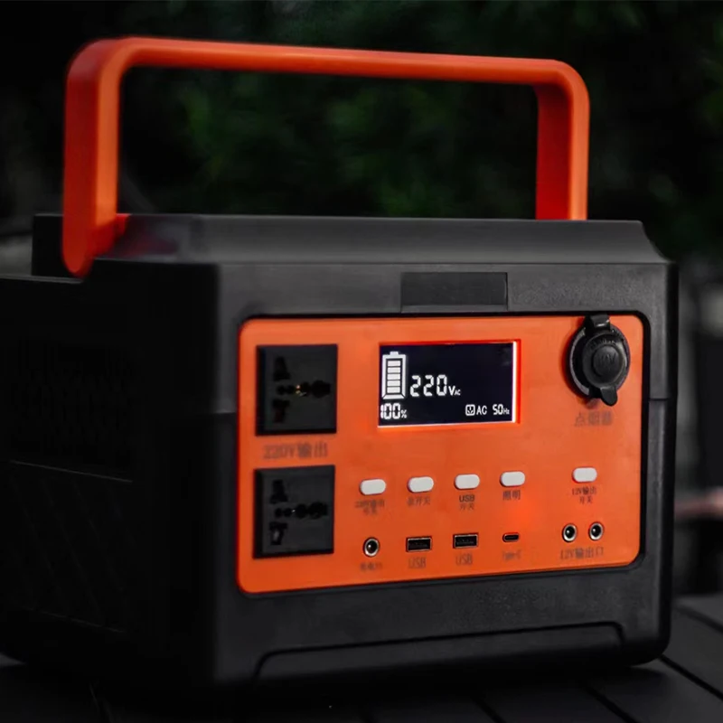 YYHC-500Wh Portable Solar Charger Backup Charger Ac Phone USB Power Banks Bank Station Solar Generator 150 Amp Battery Price