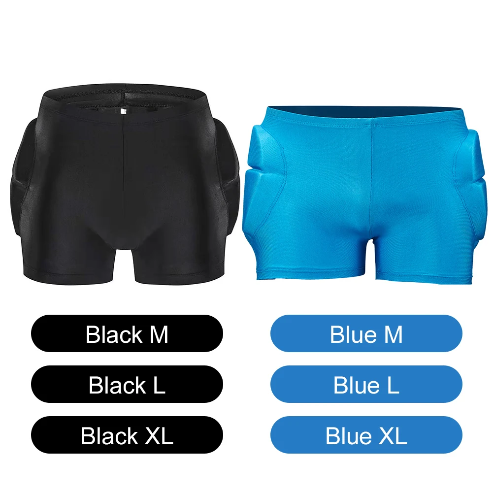 Ski Gear Hip Butt Winter Skate Protector Sports Pants Protective Padded Shorts for Hip Butt Tailbone Snowboarding Skating Skiing