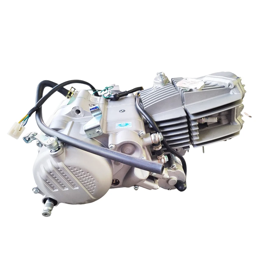 Air Cooled 4-Stroke Single Cylinder 190cc Engine Assembly For Chinese Zongshen Z190 190 140cc YX140 Pit Dirt Bike Motorcycle lity zongshen w190 190cc 4 stroke electric kick star engine with carburetor oil pipe oil cooling accessories spare partscustom