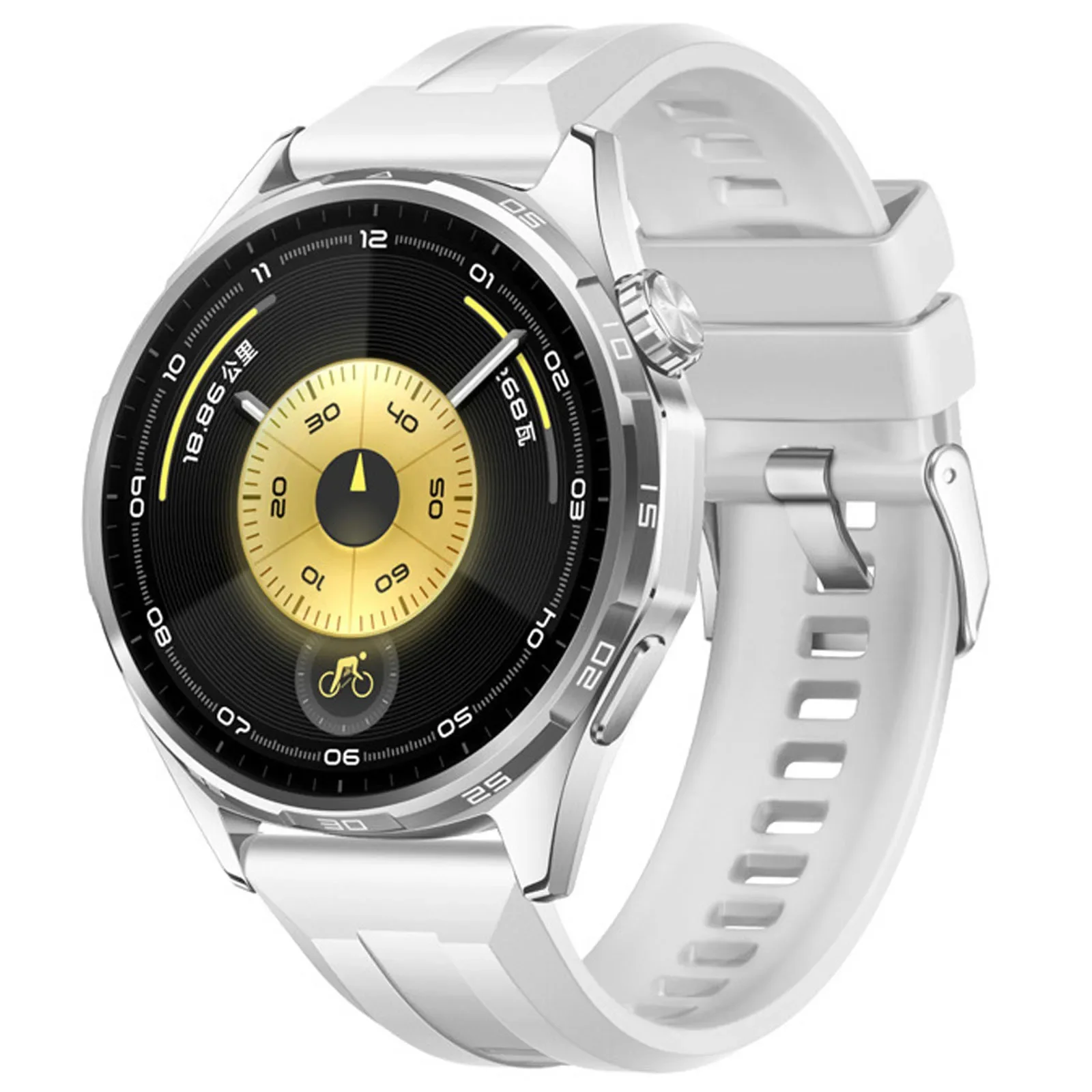 Sport Silicone Strap - 22mm Premium Bracelet Watchband, Universal Fit