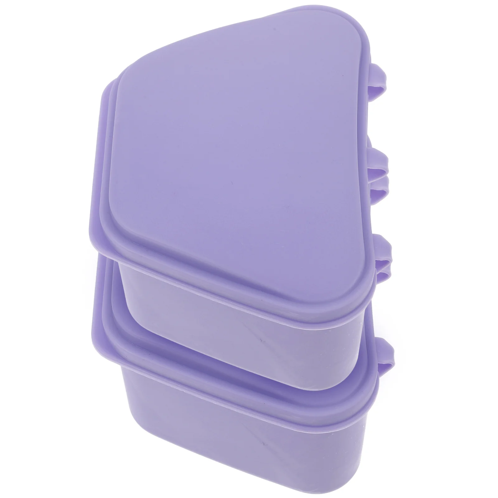 

2Pcs Portable Denture Case Travel Denture Container Small Denture Carrier Box Denture Holder