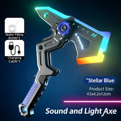 Luminous Dual - Form Shadow Axe: Transforming Laser Battle Toy (Blue)