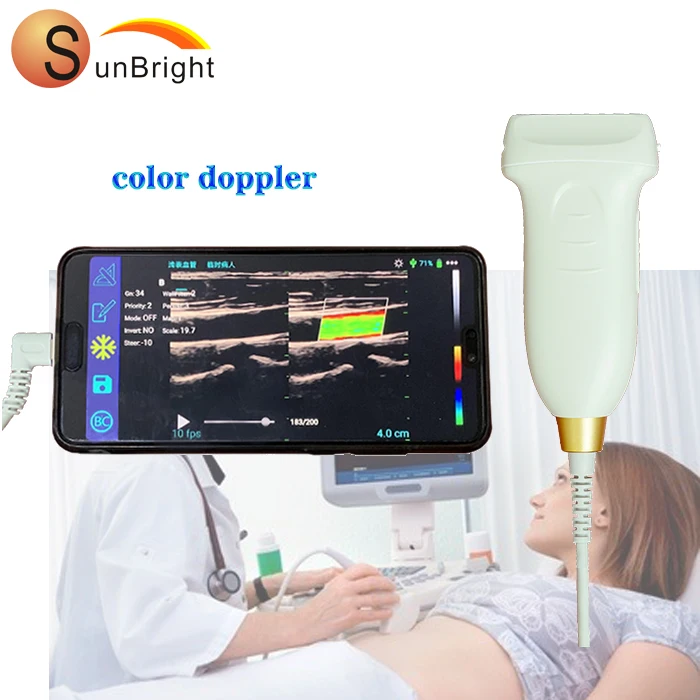 

ultrasonic flaw detector probe New Arrival color Doppler Ultrasound USB Probe Linear Transducer