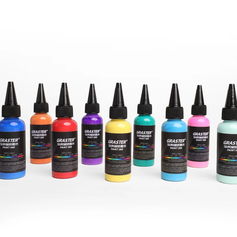 Fast Drying Oil Based Marker Refill Ink for Artistic Marking