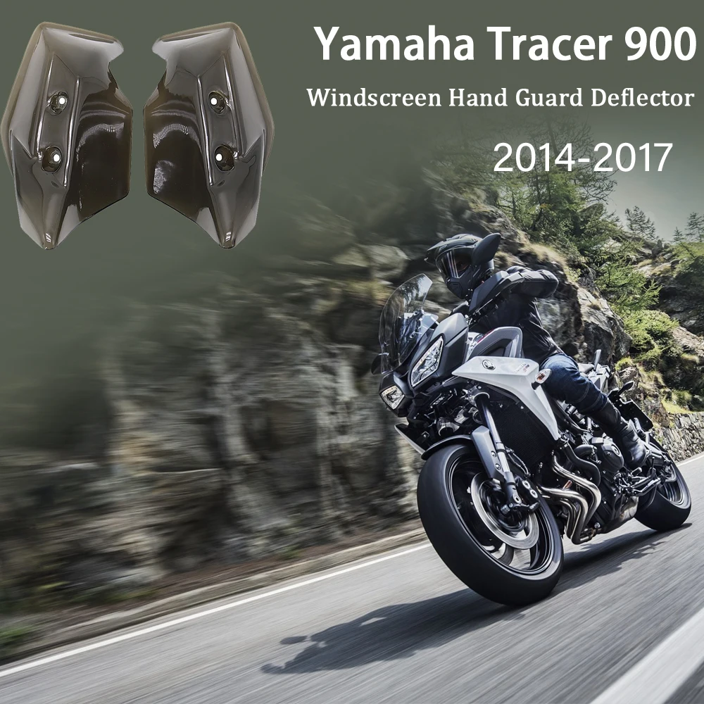 

Motorcycle Hand Guard Deflector Extension Hand Protectors Windscreen For Yamaha Tracer 900 MT-09 TRACER 2014 2015 2016 2017