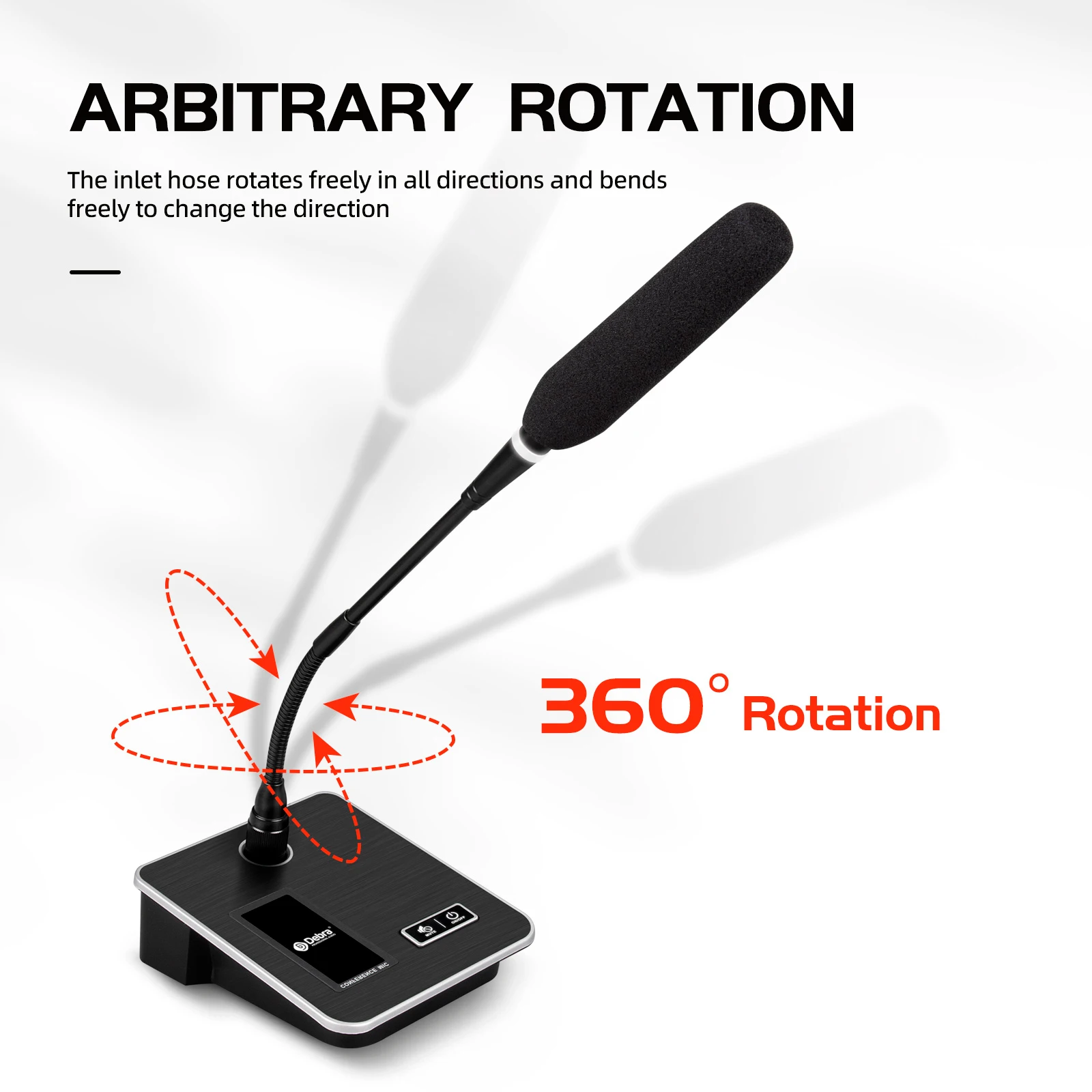 グースネック・コンデンサーマイク 5本セット グースネックマイク - Yo