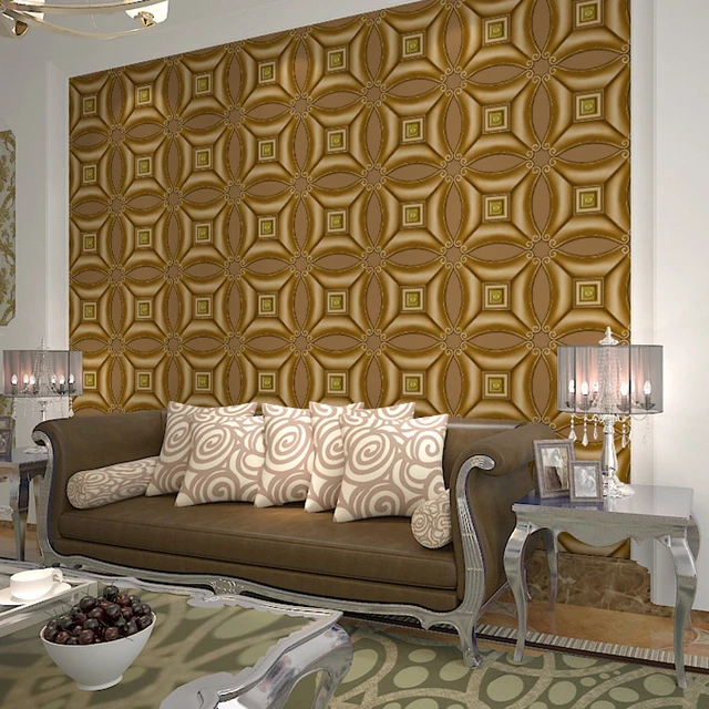 Papel de la pared de lujo en venta caliente Papel pintado 3D Wallpaper  decoración pared 3D - China Fondo de pantalla 3D, Papel tapiz moderno