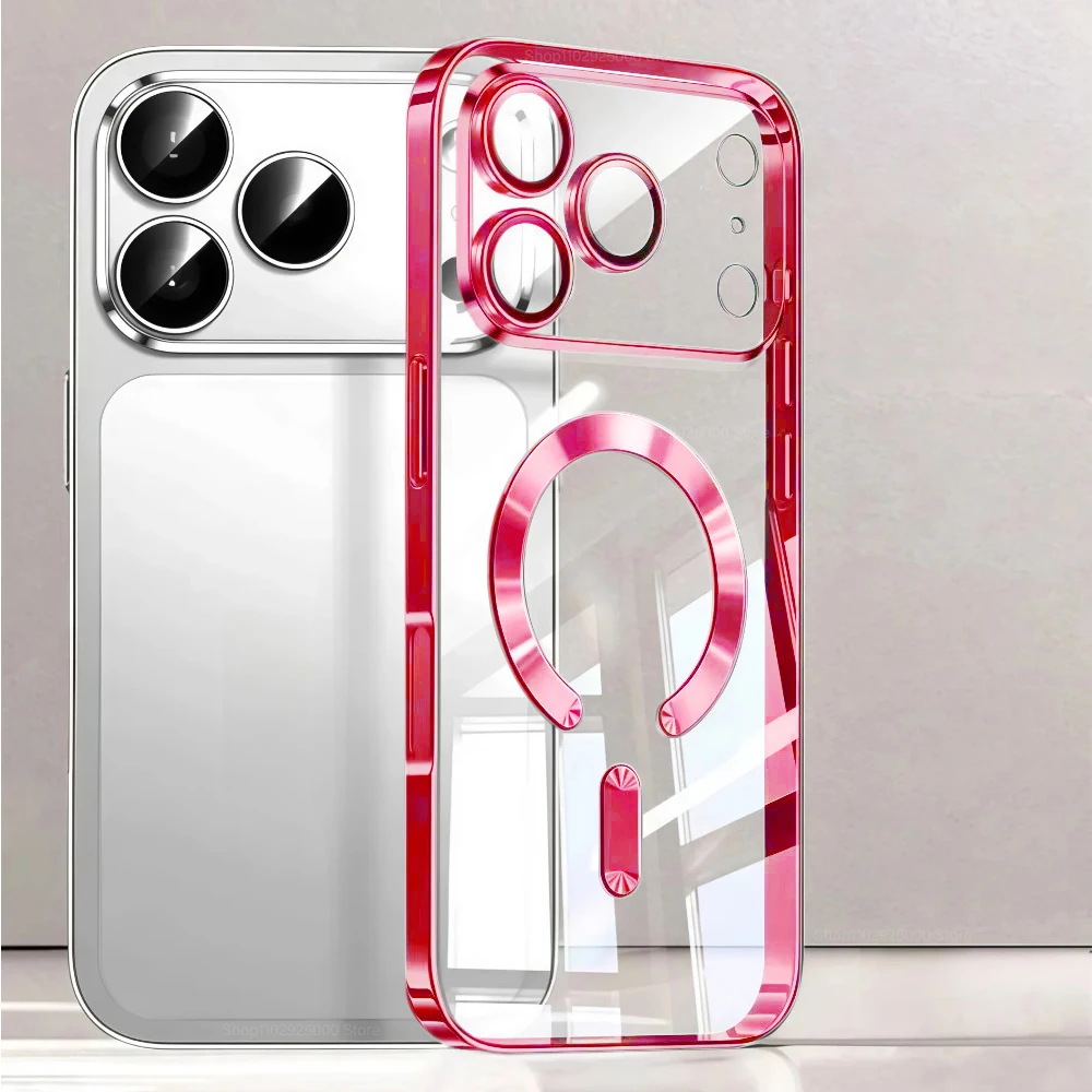 ตัวเลือกสินค้า เคสแม่เหล็ก MagSafe สุดหรูและเคสใสกันกระแทกสำหรับ iPhone 17