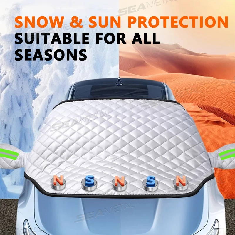 Waterproof Car Window Snow Shield Windproof Anti Ice Cover