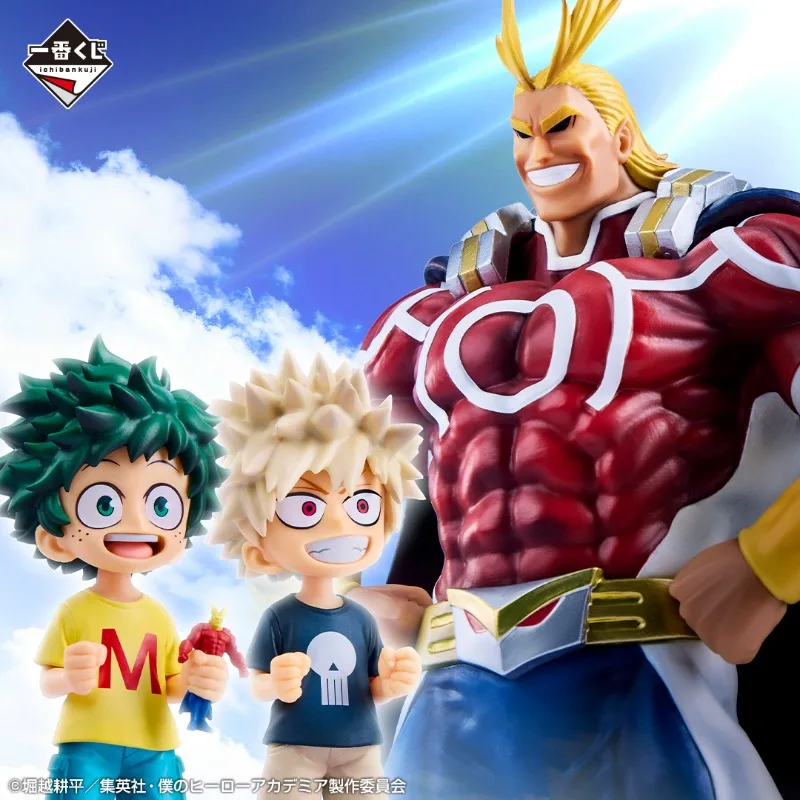 Jilijia My Heroes Academia - Anime Hero Figure -Multicolore All Might Vinyl Figure Mini Todoroki Shoto Bakugou Katsuki Izuku Midoriya Figura Anime Figura 7,5-9,5 cm Regalo di Natale Capodanno per