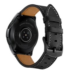 Premium 18mm Leather Smartwatch Band Replacement Strap - 18mm (4)