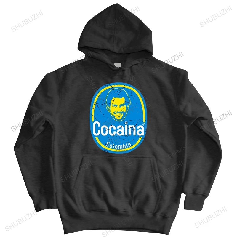 

New hoodies black hooded jacket for men brand clothing Pablo Escobar Plata O Plomo male autumn sweatshirt hoody plus size