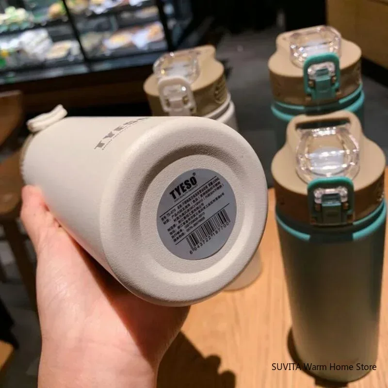 Thermal Mug Thermal Water Bottle Stainless Steel Water Bottle Stainless Steel Thermos Bottle Water Bottle Stainless Steel Cup Stainless Steel Thermos Cup 600/750ml with Straw
