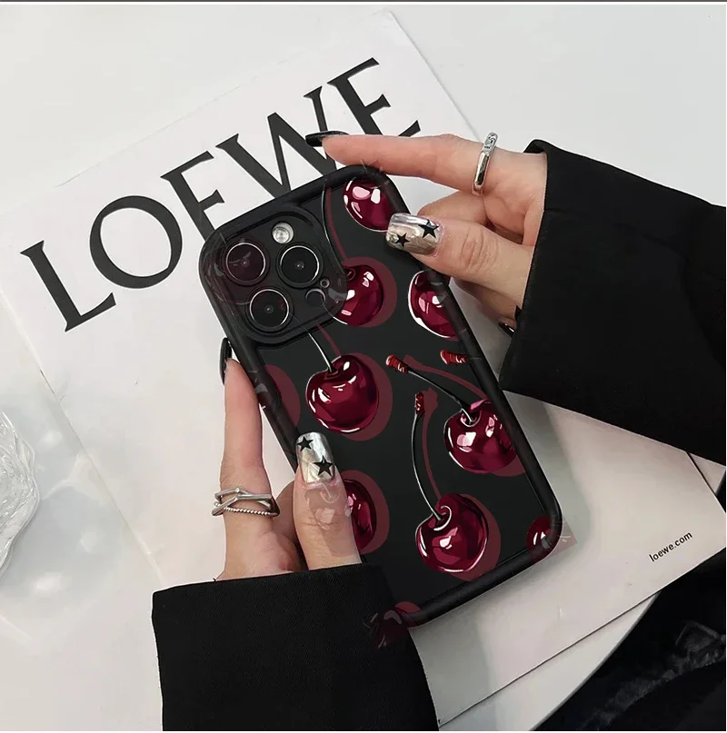 Cherry Fruit Soft Phone Case Cover – Vibrant, Stylish Protection