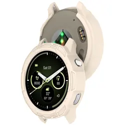 Soft Silicone Protective Bumper Case Cover - Garmin Venu4 41mm (Ivory)