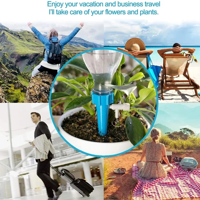 Új 1/6/10/11/Pcs Drip Öntözőrendszer Automatikus Öntözési Tüske Növényekhez Kerti Üvegház - Image 6