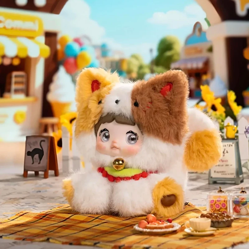 New Nommi Sitting Zoo Series Blind Box Cute Animal Anime Figure