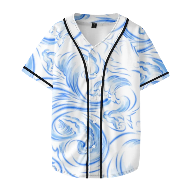 Customized Short Sleeve Baseball Jersey T-shirt Women's/Men's Casual Personalized Tops 2024 Fashion Short Sleeve Cosplay DIY Tee 3