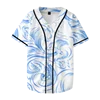 Customized Short Sleeve Baseball Jersey T-shirt Women's/Men's Casual Personalized Tops 2024 Fashion Short Sleeve Cosplay DIY Tee 3