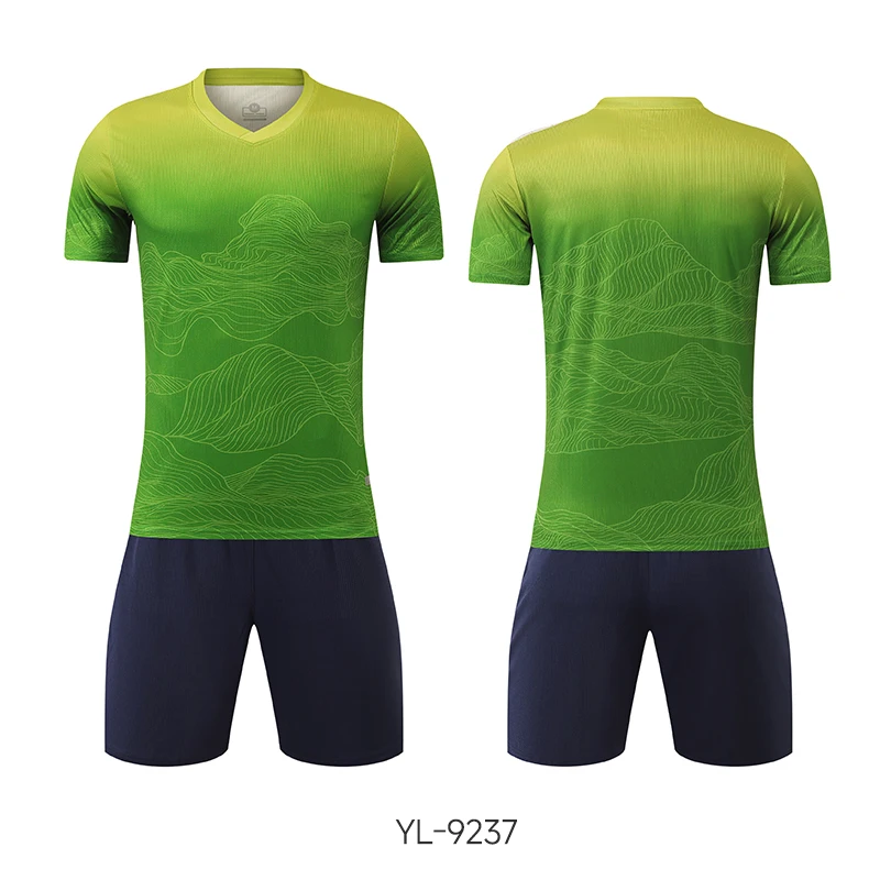 Children's Breathable Soccer Jersey and Training Tracksuit Set