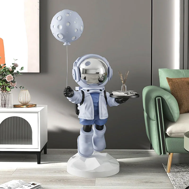 Nordic110cm Room Decor Cartoon Astronaut Statues Large Floor Decoration  Home Decor Objects Living Room Furniture Resin Sculpture - Figurines &  Miniatures - AliExpress